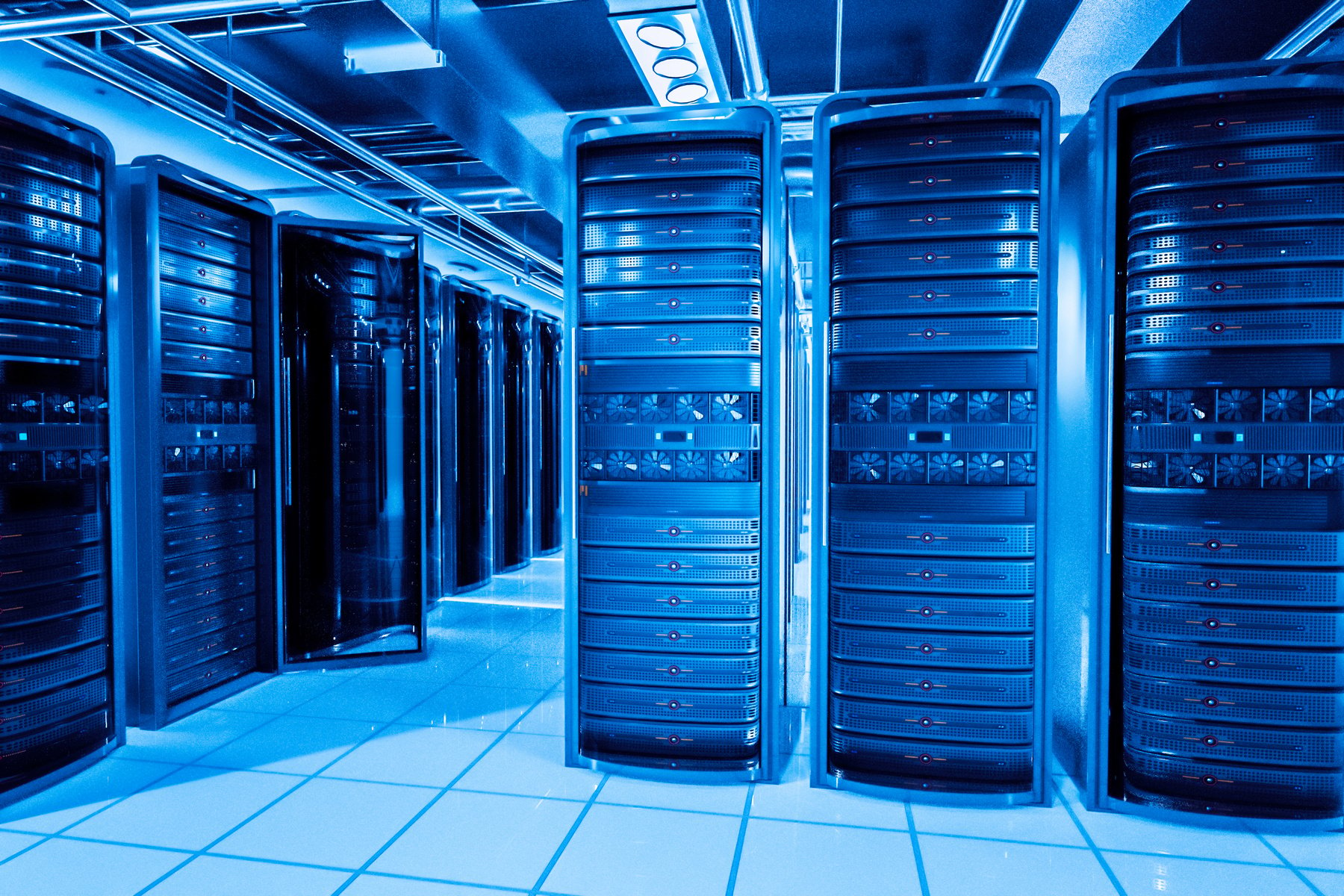 Network servers racks